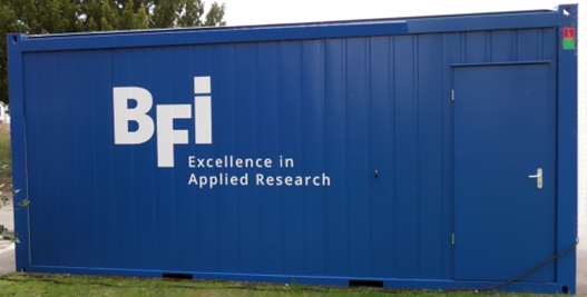 Container der Membrananlage in MemKoWi