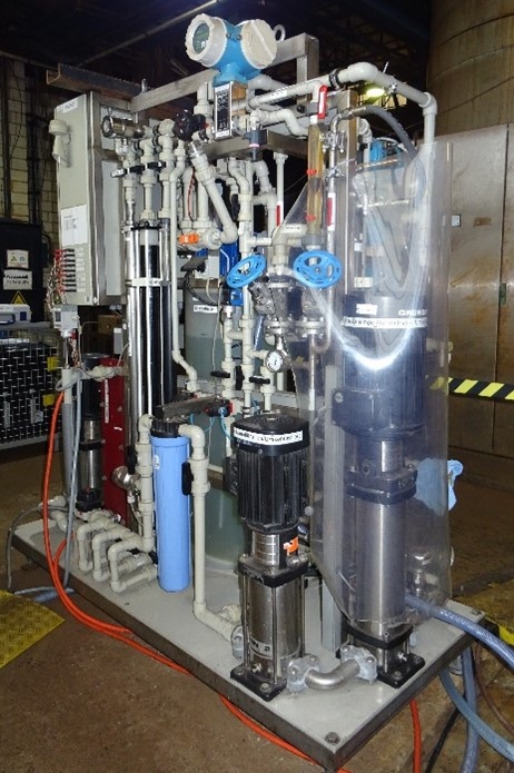 BFI-Technikumsanlage zur Nanofiltration BFI-Technikumsanlage zur Nanofiltration