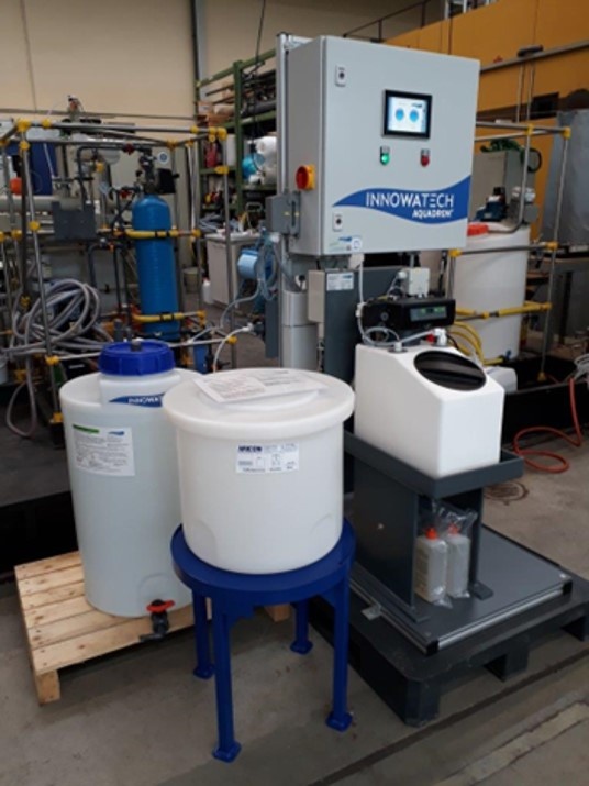 BFI-Versuchsanlage zur Biozid-Erzeugung BFI-Versuchsanlage zur Biozid-Erzeugung