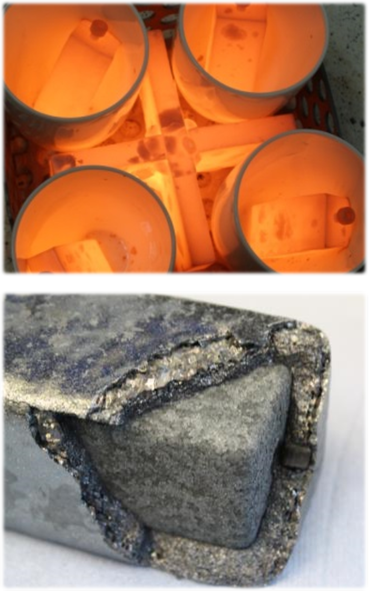 Heiße und kalte Zunderprobe Heiße und kalte Zunderprobe