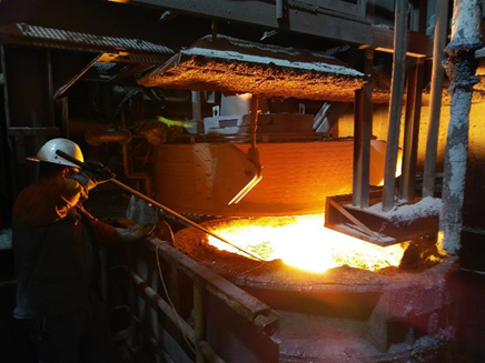 Schlacken-Impedanzmessung am Pfannenofen Schlacken-Impedanzmessung am Pfannenofen