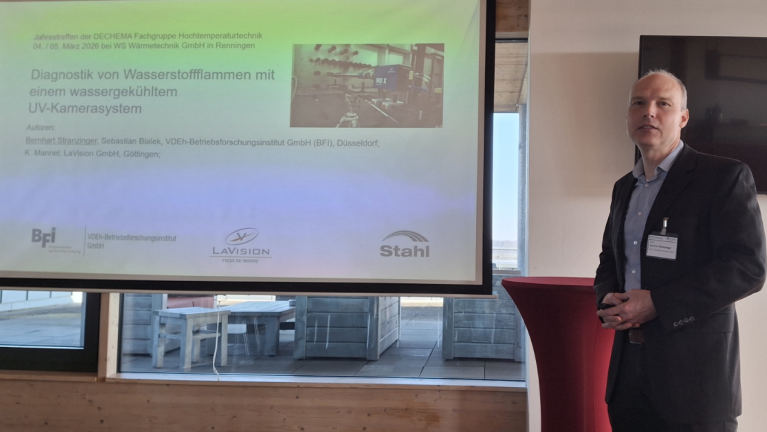 Diagnostik von Wasserstoffflammen